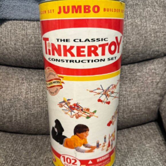 2006 Tinker Toy Construction Set 70 pieces - Picture 1 of 2